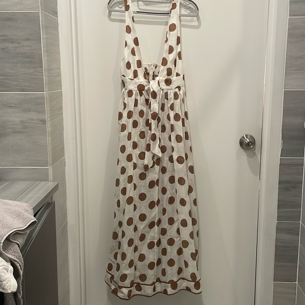 Zimmerman Empire Tie-Front Long Dress - new with tags - size US 6